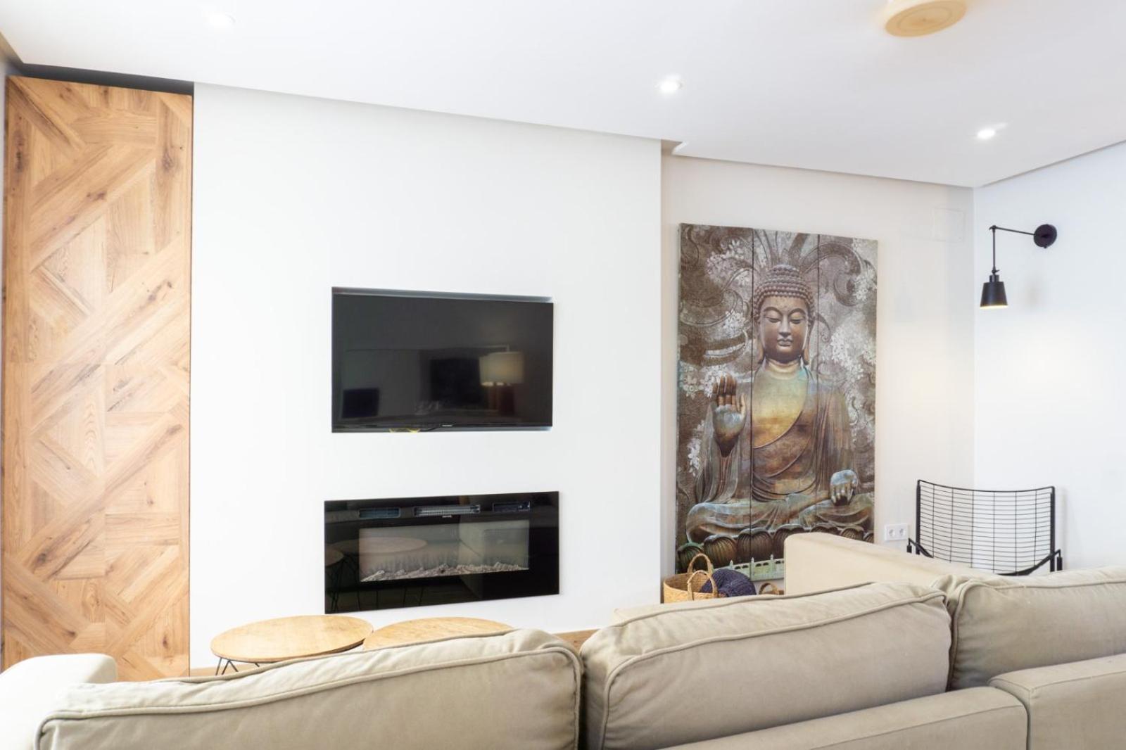Ferienwohnung Acogedora Casa Junto Al Mar ,Cerca Del Centro Urbano Málaga Exterior foto
